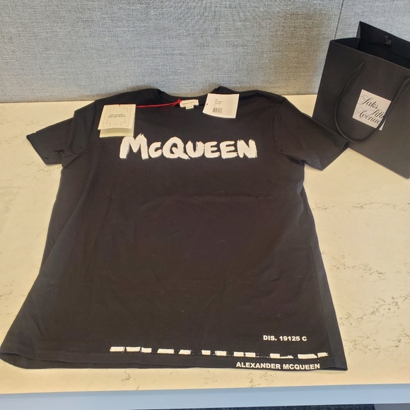Alexander McQueen T-Shirt 100% Authentic - Picture 3 of 9